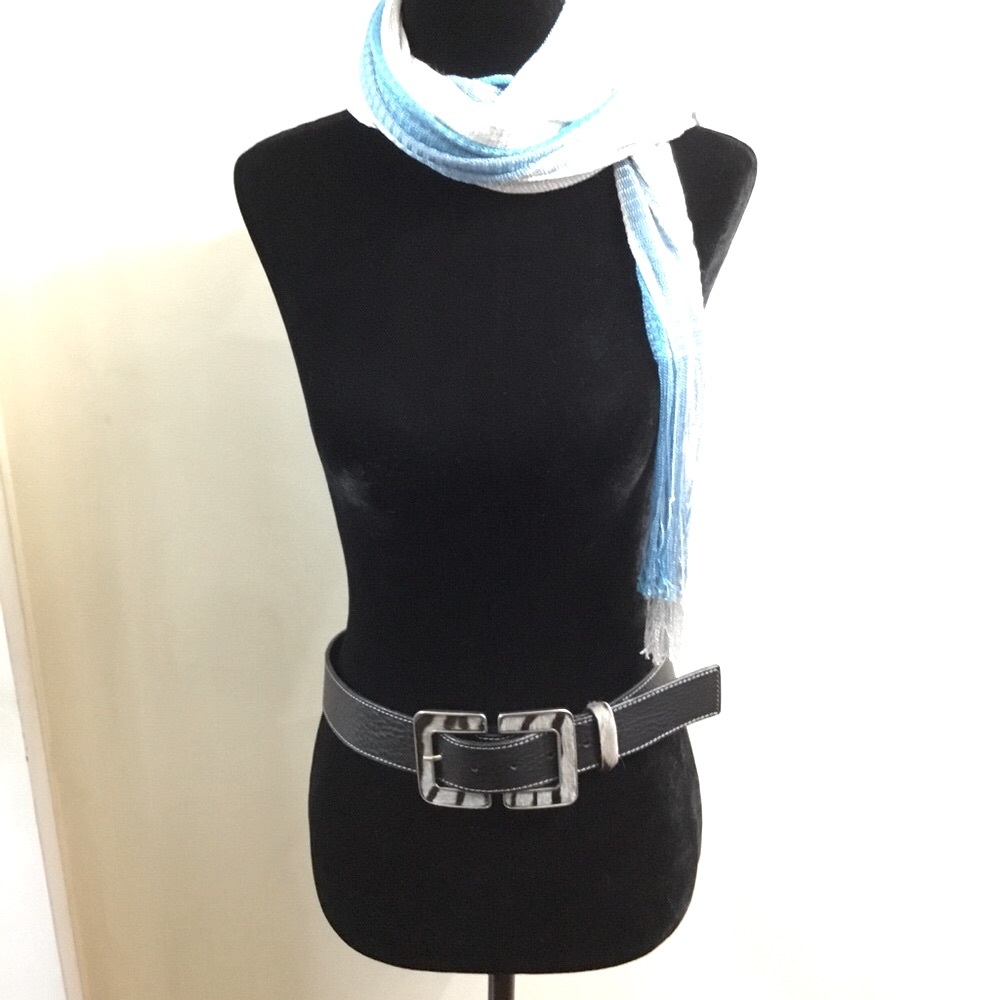 Garuglieri Italy 🇮🇹 genuine leather and fur belt